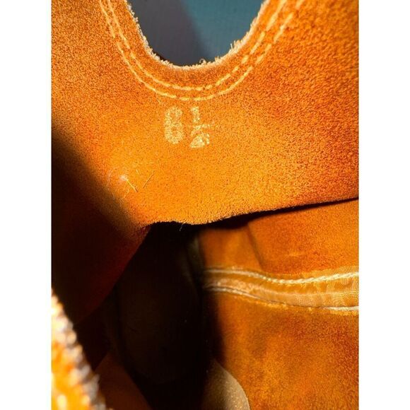 Honchos Boots Brown Suede Leather Boots Men's Size 6.5 Soft Boots Oil Resistant - Picture 7 of 14